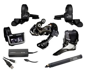 Shimano Kit Set Sepeda XTR Di2 Double External without Adapter