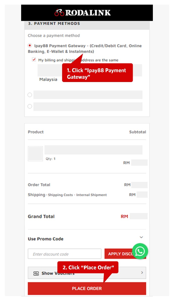 Choose “Ipay88 Payment Gateway”. Choose “Ipay88 Payment Gateway”.