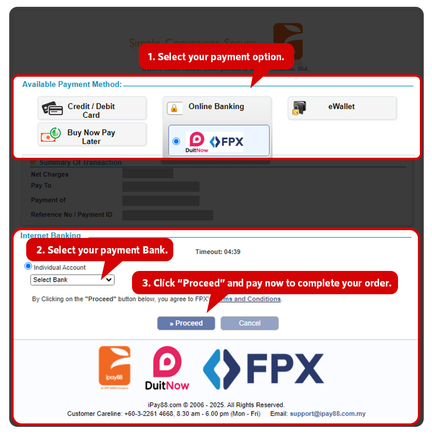 Choose “Ipay88 Payment Gateway”. Choose “Ipay88 Payment Gateway”.